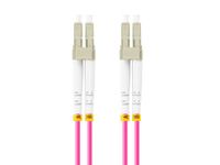 LANBERG Fiber Patchkabel MM LC/UPC-LC/UPC DUPLEX 3m OM4 50/125
