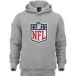 New Era NFL Shield NFL Team Logo Hoody Grijs Trui met Capuchon - XS