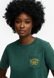 Superdry Vintage Prep T-shirt Dames June Bug Green