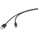 Renkforce RF-6830420 Câble USB USB 2.0 Fiche USB-A, Fiche USB-C 1.00 m Noir