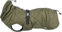 Trixie Hondenjas - Olijfgroen 50cm - Waterdicht, Fleece Voering, Verstelbaar