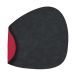 LIND DNA Set de table réversible curve Cloud L 1 pièce Black-red