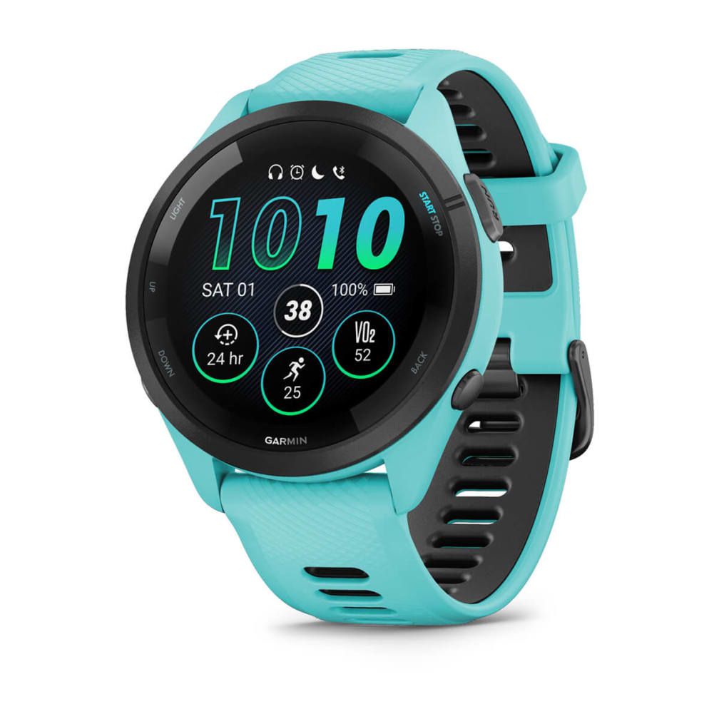 Garmin Forerunner 265 - Sport Watch - 46mm - Black/Blue