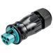 Wieland Electric Stekker GESIS IP68 5-polig M luchtschroef Turkoois 13-18mm incl. 100 pièces