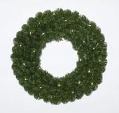 Own Tree Alaskan verlichte kerstkrans groen Ø 75cm - 42 lampjes