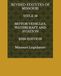REVISED STATUTES OF MISSOURI TITLE 19 MOTOR VEHICLES, WATERCRAFT AND AVIATION 2026 EDITION