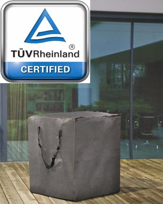 Atlantis Outdoor Opbergtas voor Tuinmeubelkussens 75 x 75 x 90 cm (6 – 8 tuinkussens)