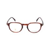 GAFAS DAVID BECKHAM Herenbril, bruine hoorn, 49