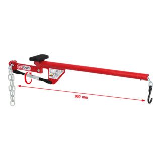 KS Tools Universele as hefboom met ketting - 960 mm - 1 stuk