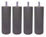 MARGOT Chameleon 3700527829685 bedpoten, hout, taupe, hoogte 17 cm, 4 stuks
