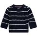 Tommy Hilfiger Pull en maille torsadée pour nouveau-né Bleu foncé Taille : 80
