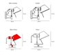 Artemide Tolomeo Micro Pinza Applique Murale Bleu