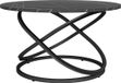 Vicco Calgary Table basse – 79.5 x 46 cm Noir