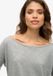 Superdry - Jersey top met lange mouwen - Dames - Katoen/Lyocell - UK16-EU44 - Smoke Grey Marl