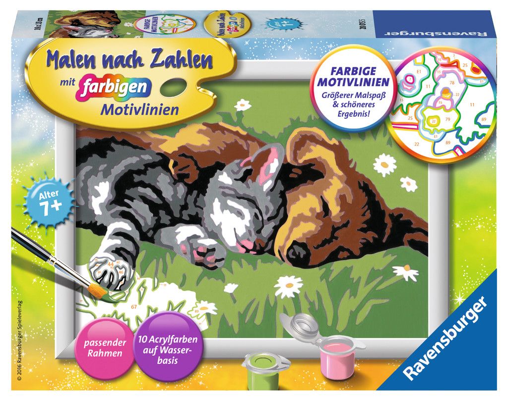 Ravensburger Tiefer Schlaf - Kleurplaten en kleurboeken - 7 jaar - Unisex