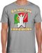 Bellatio Decorations Verkleed shirt voor heren - Portugal - grijs - voetbal supporter - themafeest S