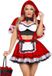Leg Avenue Flirty Miss Kostuum M Rood