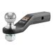 CURT 45331 Trekhaakbeugel met kogel van 5,9 cm, geschikt voor 5 cm ontvanger, 7711 kg trekvermogen, 5 cm verlaging, trekhaakpen apart verkrijgbaar