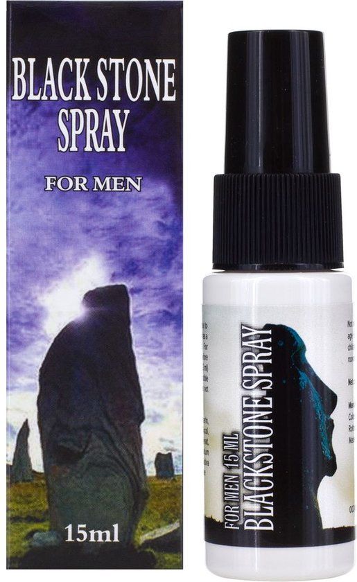 Cobeco Pharma Black Stone Delay Spray - 15 ml - Voor Mannen