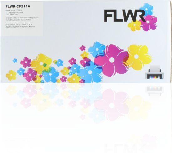 FLWR - Toner / 131A / Cyaan - geschikt voor HP