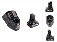 Bosch Professional Bosch starterset 12V met GBA 1x accu 6,0Ah + snellader
