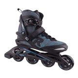 Fitness Roces Weft Thread 84 Skeelers Volwassenen – 4x84mm Wielen – Fitness Inline Skates – Zwart Blauw – Maat 39