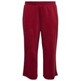 VERO MODA CURVE viscose regular fit casual broek Plus Size - donkerrood