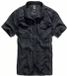 Brandit Roadstar Heren Shirt met korte mouwen - zwart/blauw - 4XL