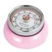 Zassenhaus Mechanische klassieke retro magnetische keukentimer, roze