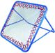 Sporti Tchouckballtraining Blauw Staal Nylon 100x100 cm 10 kg