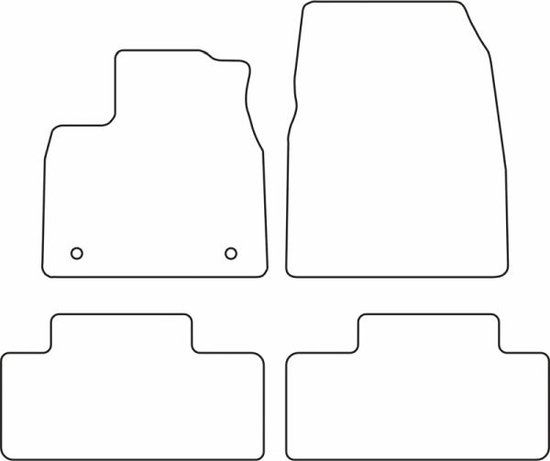 Automatten passend voor Renault Megane E-Tech 2022-