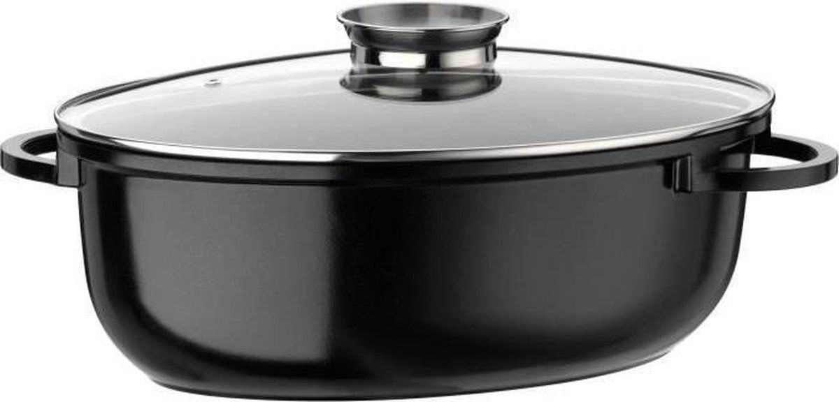 GSW Greblon inductiekookplaat met pannenlappen - 8,5 l