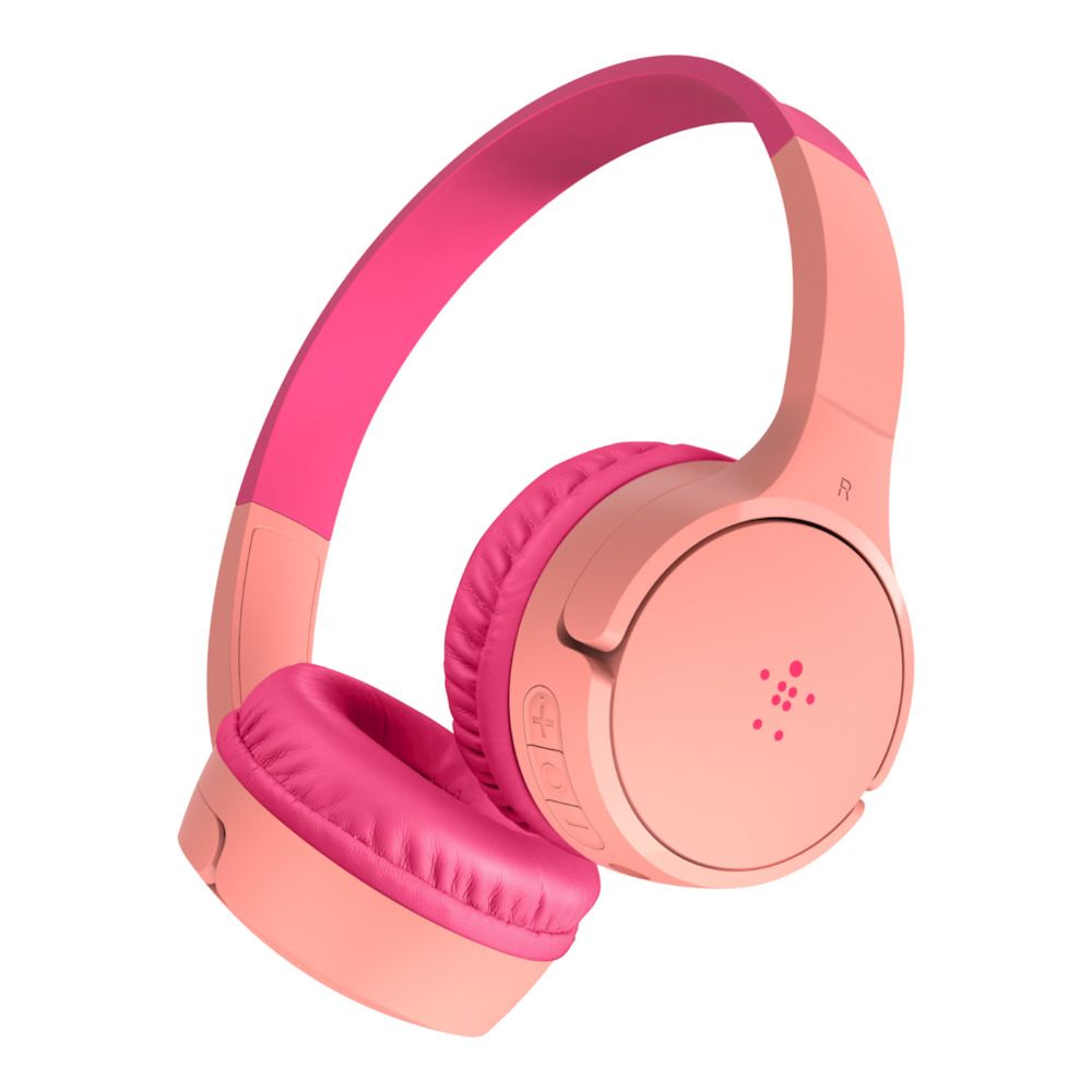 Belkin SOUNDFORM Mini - Draadloze On-Ear Hoofdband Headset voor Kinderen - Roze