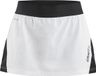 Craft Pro Control Tennisrokje Dames - Wit / Zwart | Maat: S