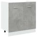 VidaXL Wastafelonderkast lyon 80x46x81,5 cm bewerkt hout betongrijs