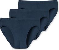 Schiesser Uncover 3-Pack Supermini Heren Onderbroek Donkerblauw Maat 3XL