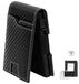 Merkloos Slanke Bifold Portemonnee met RFID Bescherming