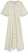 VERO MODA VMMELANEY BLK 2/4 V-NECK DENIM DRESS
