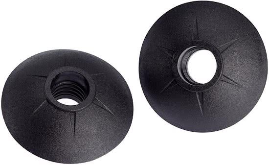 Abbey Trekking Disk voor Wandelstok - Zwart