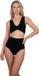 Bye Bra Soft Touch Seamless Mid Waist Brief, Black, L