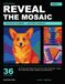 Reveal the Mosaic 36 Color by Number Mystery Mosaic Pictures for Adults on Black Pages – Diamond Grid, 24 Bold Colors: Animals, Landscapes, Cozy Scenes & Space