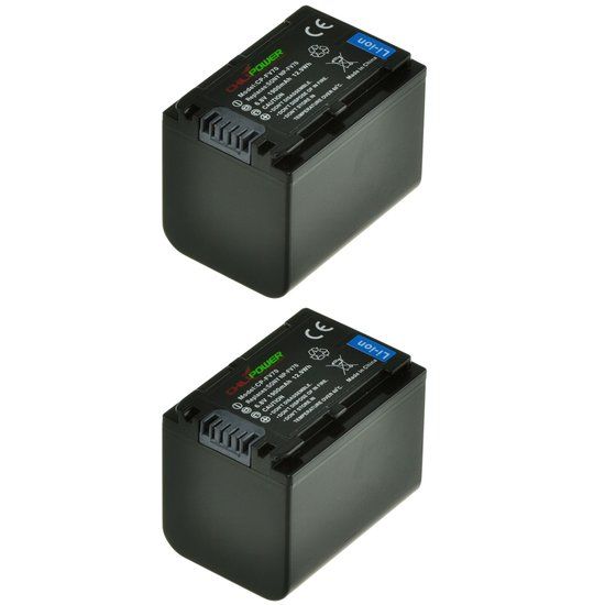 ChiliPower NP-FV70 1900mAh accu - 2 stuks verpakking