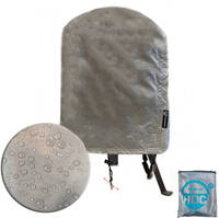 COVER UP HOC Diamond bbq hoes rond -65x70 cm - Waterdicht met Stormbanden en Trekkoord