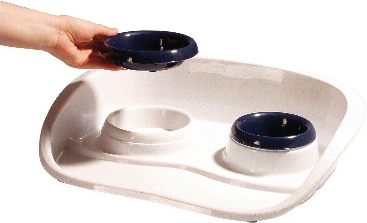 FLAMINGO Butler - diner set 2x250ml bowls,ass.col 45 x 35 x 10 cm