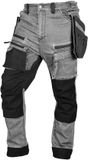 Neo Tools Werkbroek - Denim - Cordura Weken - Afneembare Holsterzakken - Grijs - XXXL