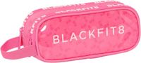 BlackFit8 Pennenetui met 2 vakken BlackFit8 Glow up Roze (21 x 8 x 6 cm)