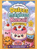 DULCES MÁGICOS KAWAII PARA COLOREAR: postres adorables. 4-8 años.