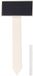 Koopman Plantenlabel 21cm, 4st. Multi kleuren Hout
