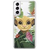 ERT GROUP mobiel telefoonhoesje voor Samsung S21 origineel en officieel erkend Disney patroon Simba & Friends 002 optimaal aangepast aan de vorm van de mobiele telefoon, gedeeltelijk bedrukt