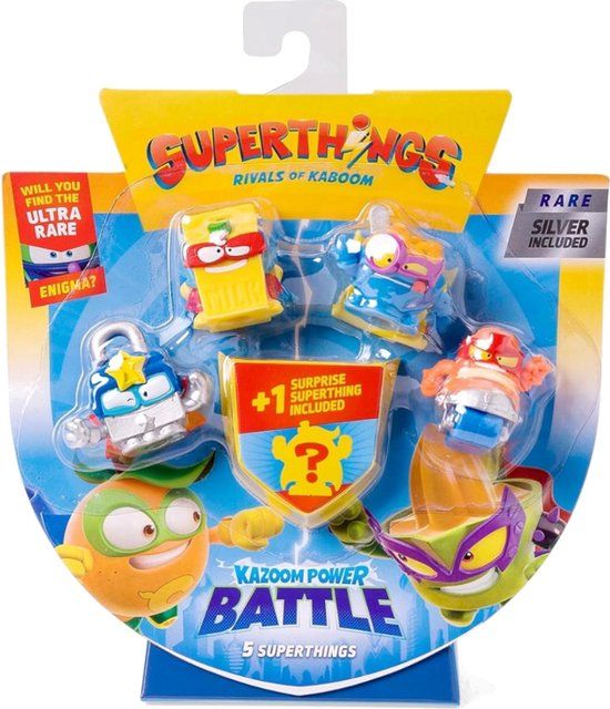 SuperThings Kazoom Power Battle - Pack 5